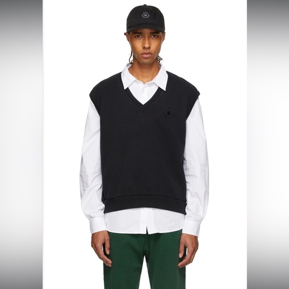 Palmes Black Leo Vest - Picture 2 of 7